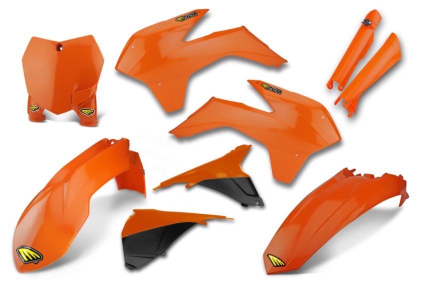 Cycra 1CYC-9310-22 13-15 KTM 125 SX Powerflow Body Kit - Orange