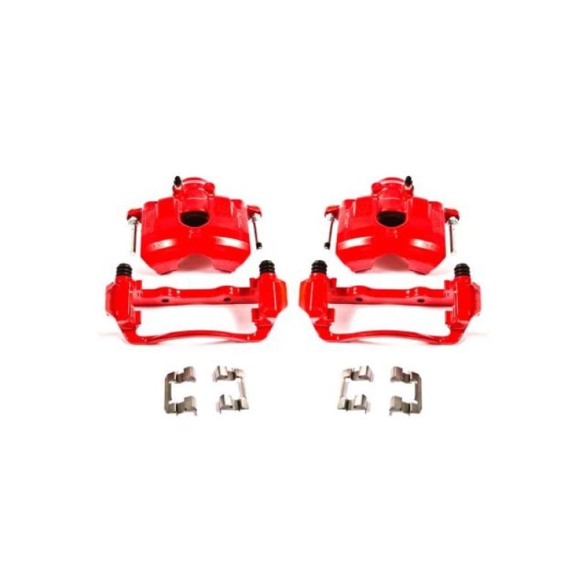 PowerStop S5068 Red Powder Coated Calipers