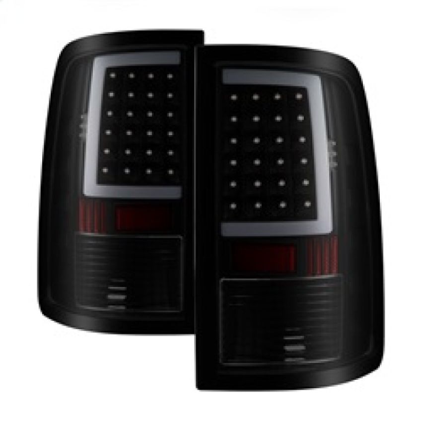SPYDER 9041020 xTune 13-18 Dodge Ram 1500 (LED Model Only) LED Tail Lights - Blk Smk (ALT-ON-DRAM13V2-LBLED-BSM)