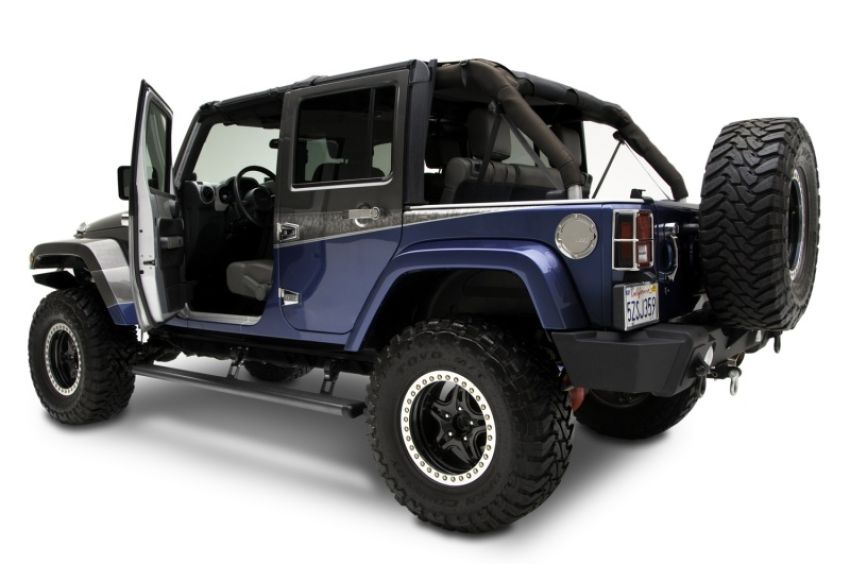AMP Research 75122-01A 2007-2017 Jeep Wrangler JK 4 Door PowerStep - Black