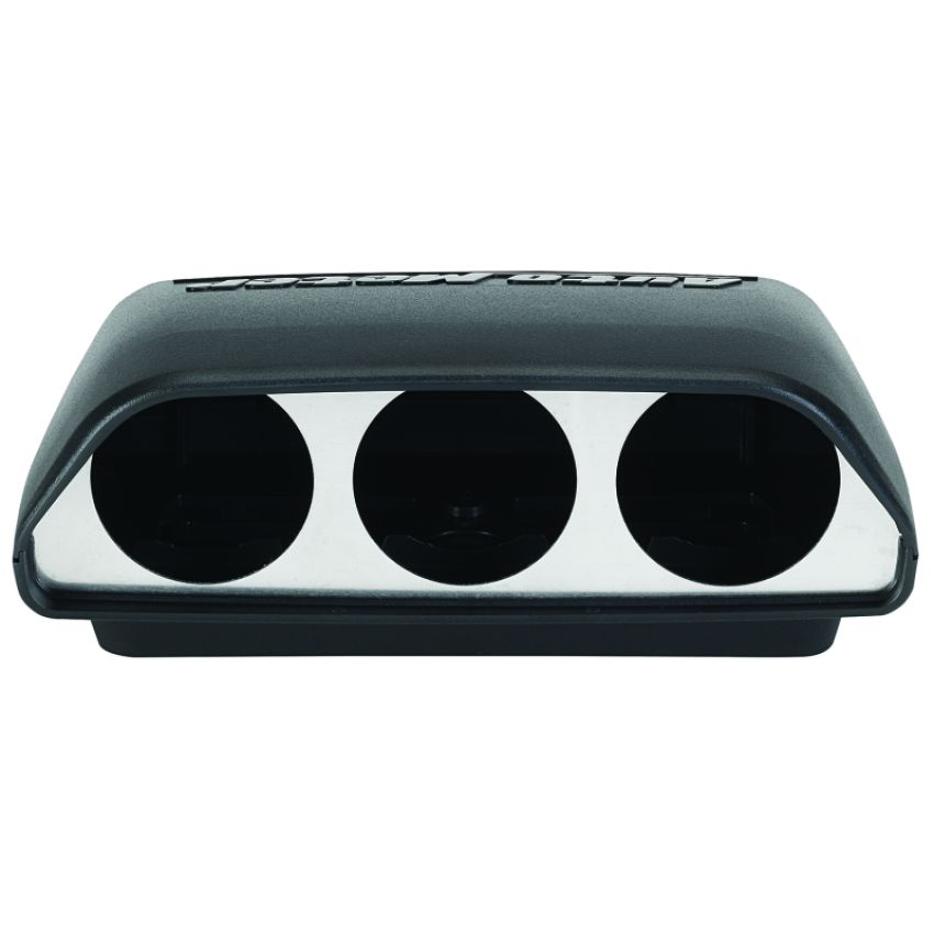 AutoMeter 5288 GAUGE MOUNT, UNIVERSAL DASH TOP, TRIPLE, 2 1/16