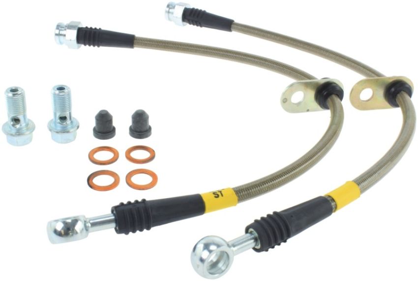 Stoptech 950.45009 Stainless Steel Brake Line Kit - Front