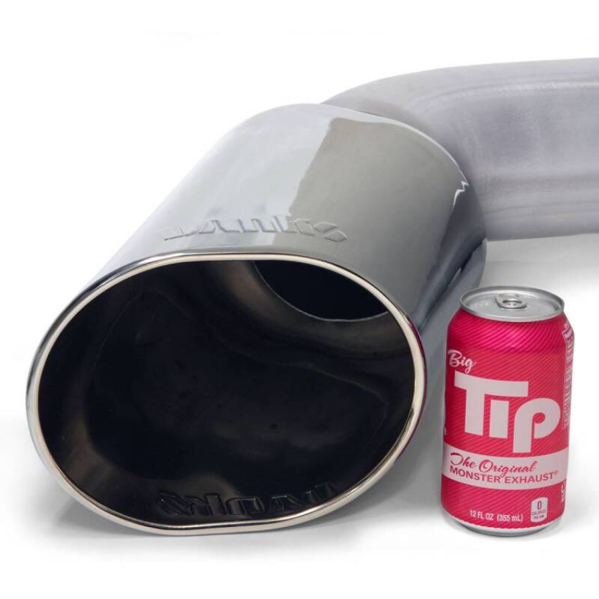 Banks Power 49808 19-23 Ram 6.7L CCLB MSAL Monster Exhaust System - SS Single Exhaust w/ Chrome Tip