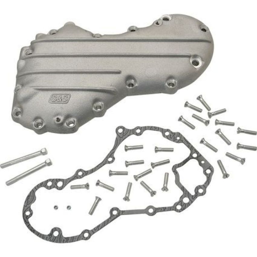 S&S Cycle 31-0240 54-69 BT Cast Generator Gearcover Kit - Natural