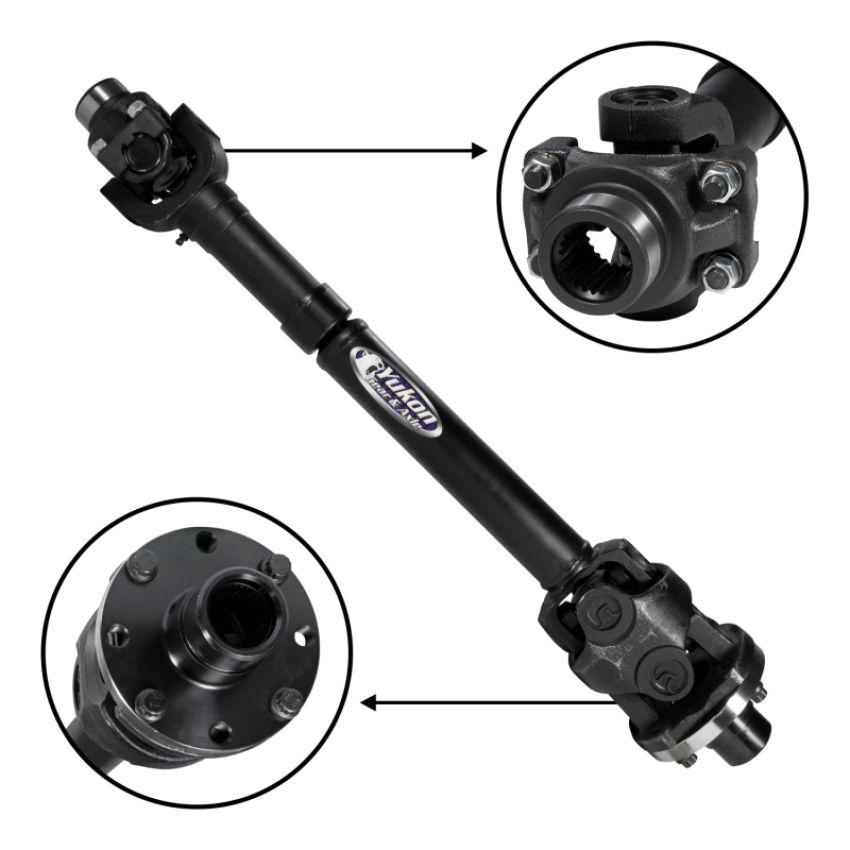 Yukon Gear & Axle YDS052 Yukon Performance Rear Driveshaft Jeep JL Sport 2 Door Manual w/Dana 35
