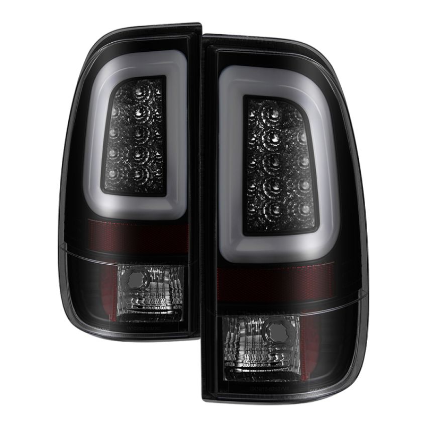 SPYDER 5084729 Light Bar LED Tail Lights - Version 3 - Black Smoke