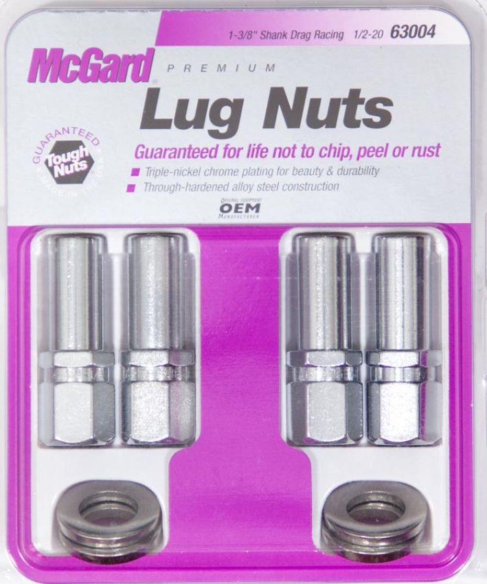 McGard (63004 1/2 RACE CD/4 MCG XL W/CTR WSH)