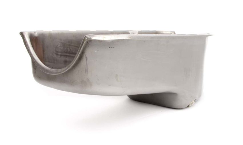 RACING POWER CO-PACKAGED RPCR9092RAW 80-85 SBC Steel Stock Oil Pan Unplated