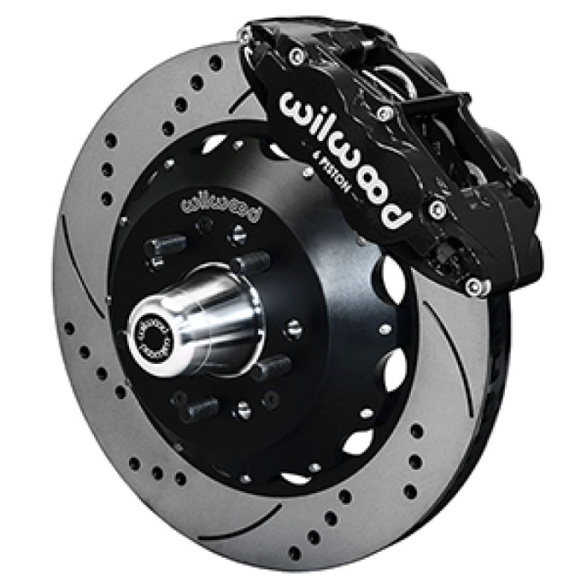 Wilwood 140-16909-D 55-57 Chevy Bel Air Superlite 6R Kit, 5 x 4.50in/4.75in Hub - 14.00in D&S Rotor