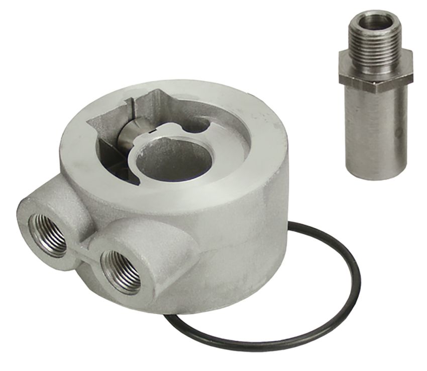 Derale 25733 Thermostatic Sandwich Adapter with 3/8