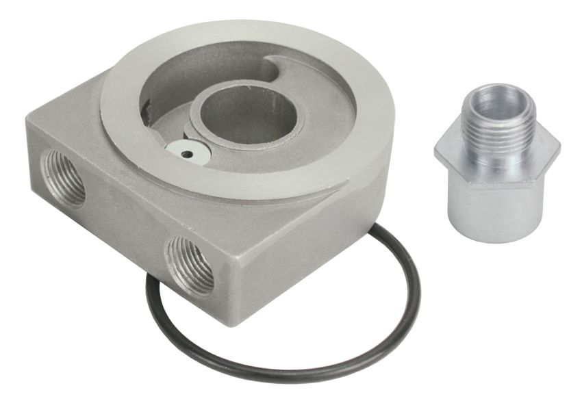 Derale 25772 Low Profile Pressure relief Sandwich Adapter w/ 3/8