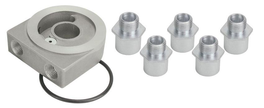 Derale 25783 Low Profile Pressure relief Sandwich Adapter w/ 3/8