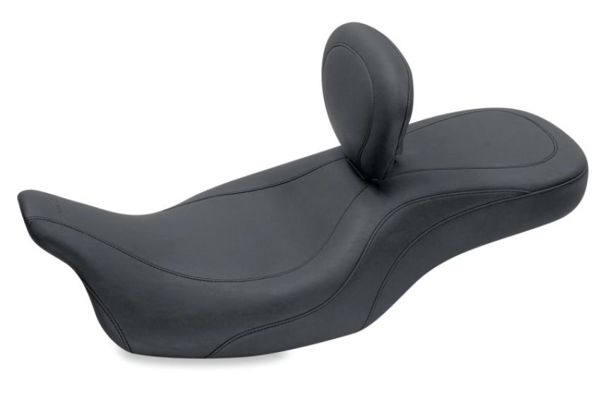 Mustang Motorcycle 79603 Mustang 08-21 Harley Electra Glide,Rd Glide,Rd King,Str Glide Harley Super Touring 1PC Seat- Black