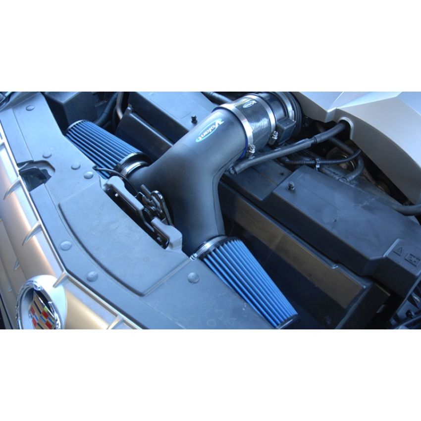 Volant 25846150 Volant air intake systems utilize a high-velocity venturi filter adapter which provides a smooth transition through the MAF sensor into the intake tube for a much needed airflow improvement over the factory rubber tubing and resonator box.