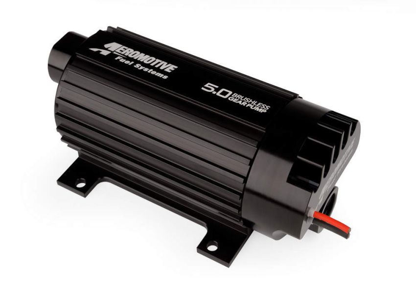 AEROMOTIVE AFS11186 5.0 Spur Gear Fuel Pump Brushless Design