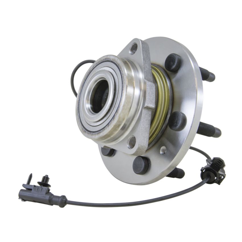 Yukon Gear & Axle YB U515096 Yukon Front Unit Bearing & Hub Assembly for 07-13 GM 1/2 Ton w/ABS 6 Studs