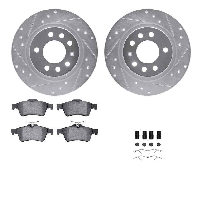 Dynamic Friction 7512-53006 Rotor Kit