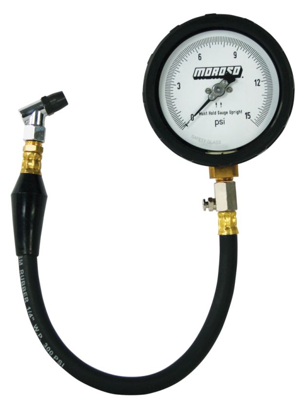 MOROSO MOR89552 Pro Series Tire Gauge 0-15 Psi