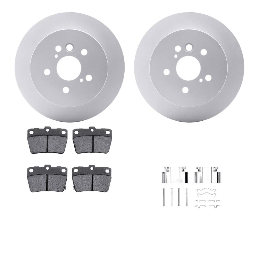 Dynamic Friction 4512-76177 Rotor Kit