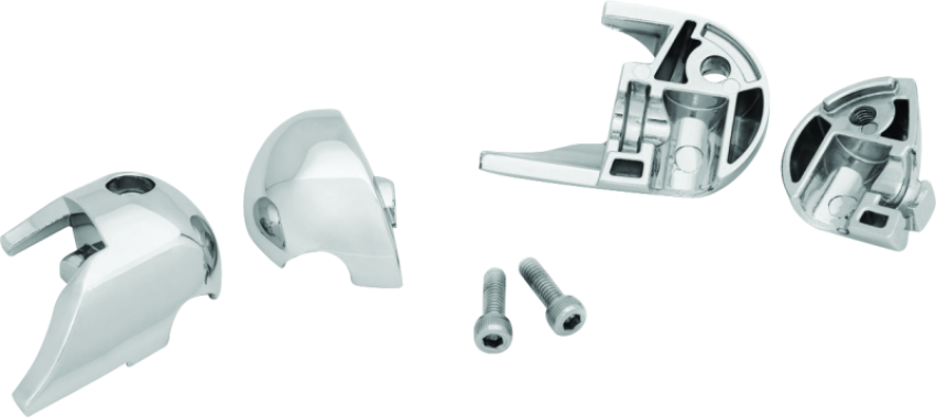Kuryakyn 2842 Rear Atto Turn Signal Adapter Chrome