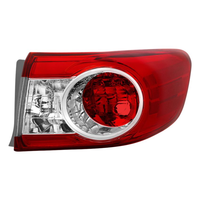 SPYDER 9938832 xTune 11-13 Toyota Corolla Passenger Side Tail Light Outer - OEM Right