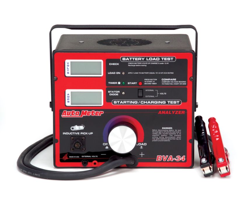 AutoMeter BVA-34 CHARGING SYSTEM ANALYZER BATTERY TESTER