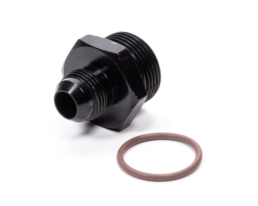 FRAGOLA FRG495117-BL #10 x 1-5/16-12 (#16) Radius O-Ring Fitting Bk
