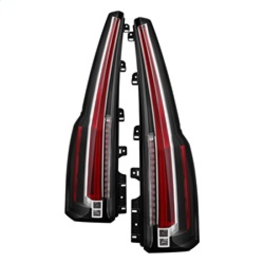 SPYDER 9039775 xTune GMC Yukon 15-17 LED Tail Lights (Escalade Style) - Black ALT-JH-GY15-2IN1LED-BK