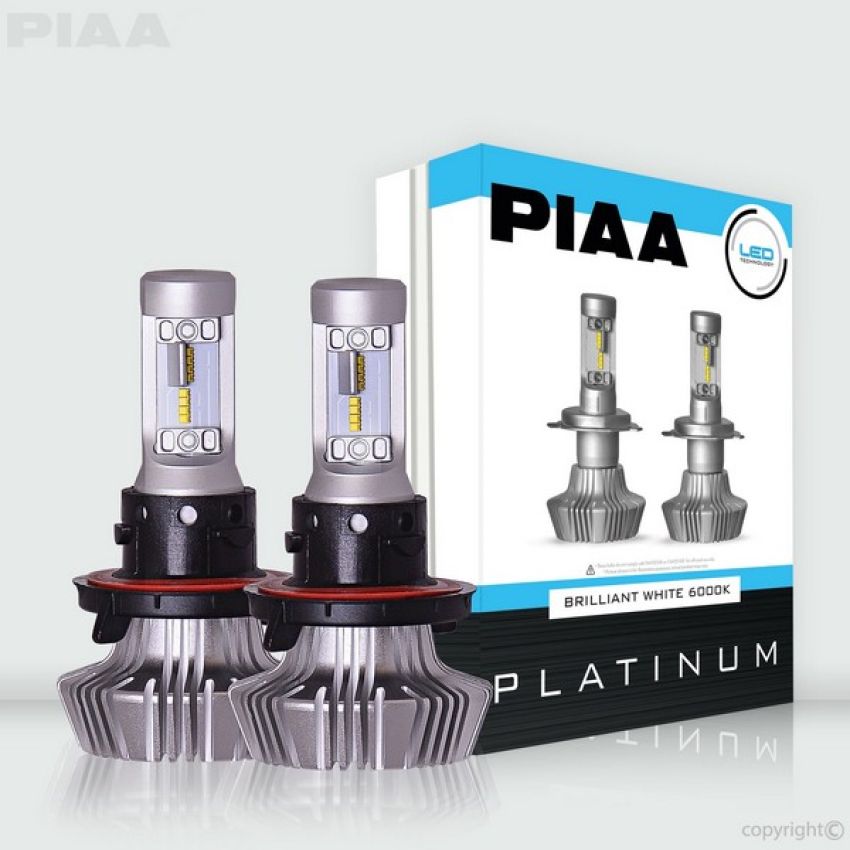 PIAA 26-17313 PIAA Platinum H13 LED Bulb Twin Pack