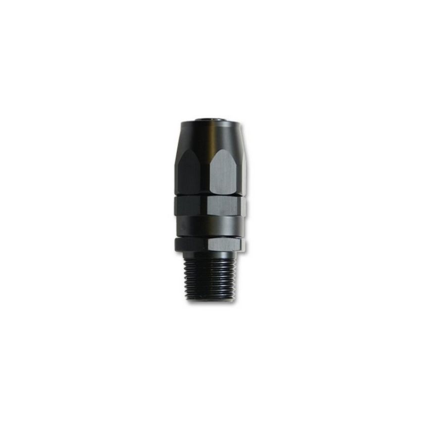Vibrant Performance 26005 Male Straight Hose End Fitting; Size: -8AN; Pipe Thread 1/2