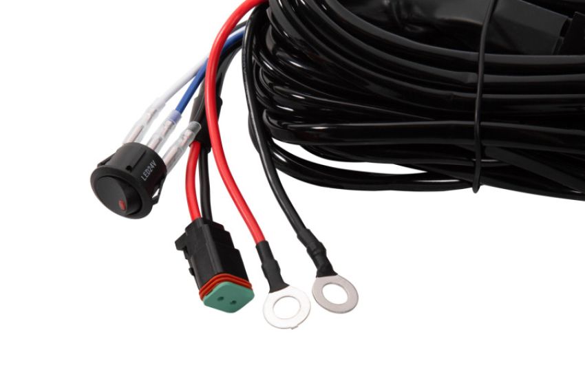 Diode Dynamics DD4031 Heavy Duty (Single) Output Light Bar Wiring Harness