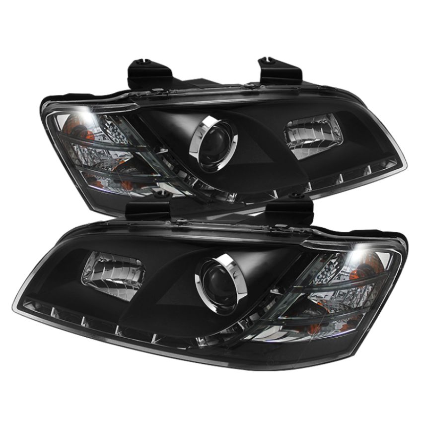 SPYDER 5011626 Projector Headlights - DRL - Black