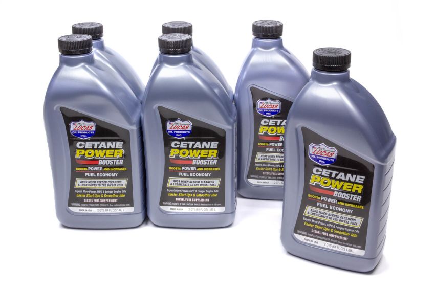 LUCAS OIL LUC11032-6 Cetane Power Booster Case 6 x 64 Oz.
