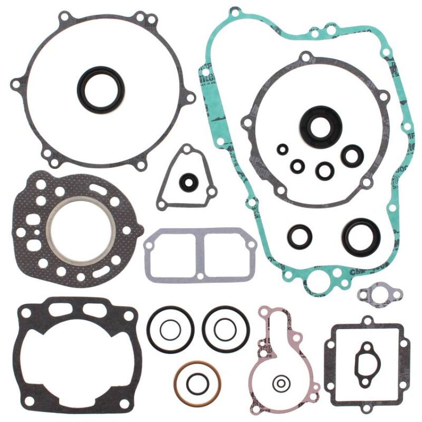 Vertex Pistons 811426 Vertex Gaskets 1988 Kawasaki KX125 Complete Gasket Kit w/ Oil Seals