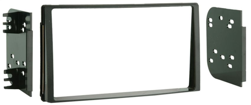 Metra 95-7324 Double DIN Installation Kit for 2006-up Kia Optima Vehicles (Black)