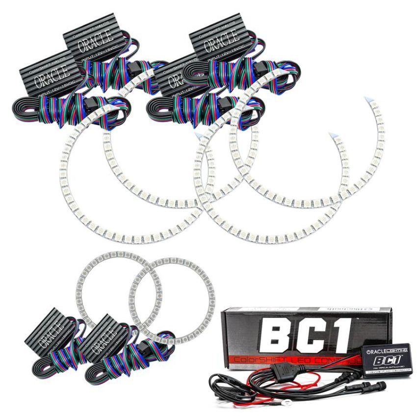 Oracle Lighting 2627-335 ColorSHIFT(tm) Triple Halo Kit, ColorSHIFT(tm) - BC1