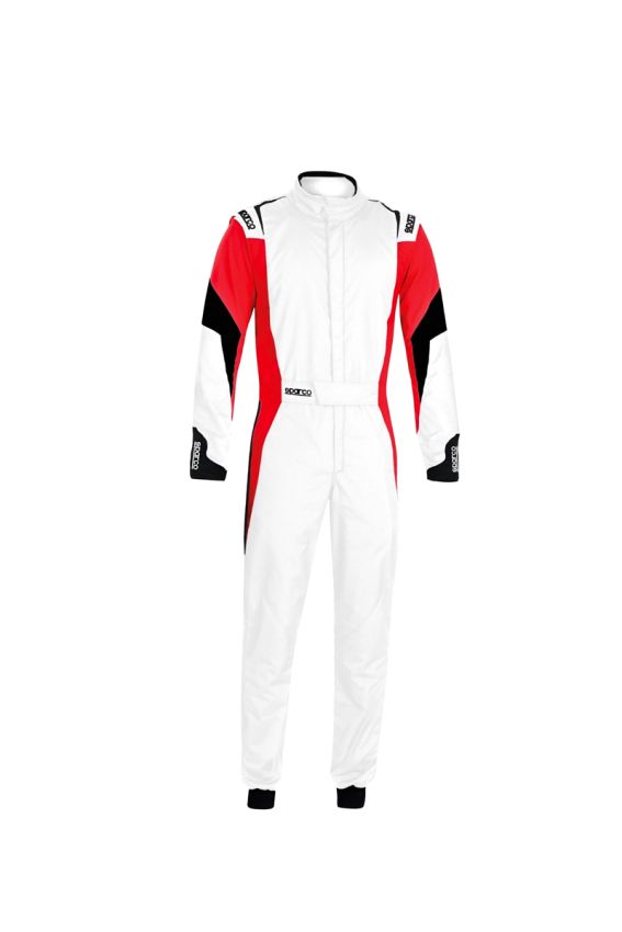 SPARCO SCO001144B64BRNR Comp Suit White/Red 2X-Large