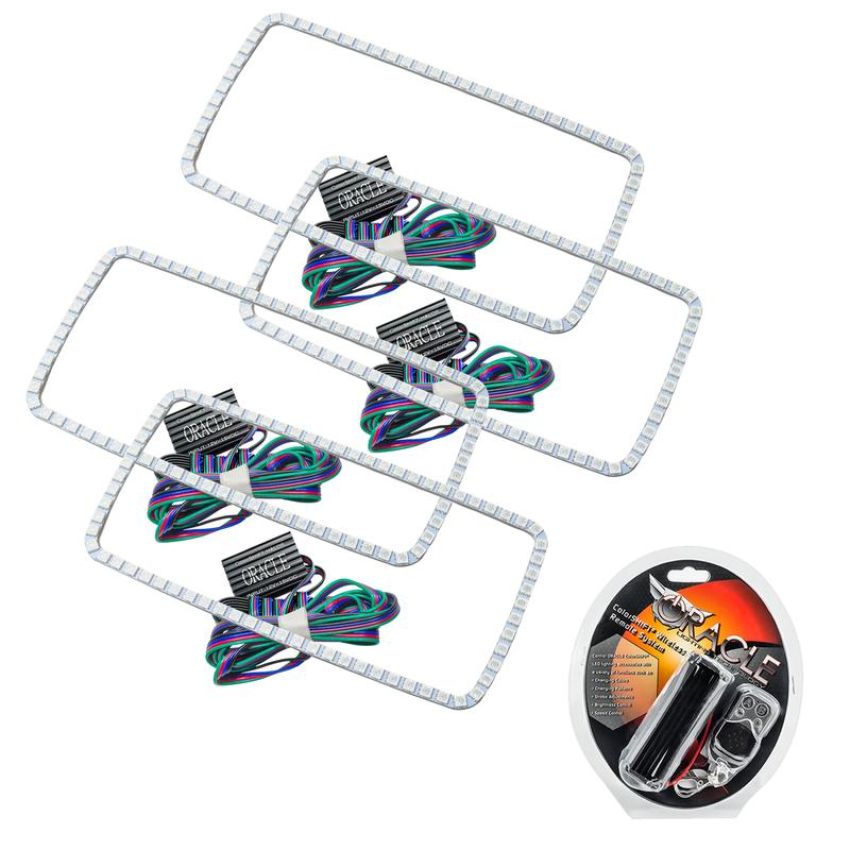 Oracle Lighting 2629-330 ColorSHIFT(tm) Halo Kit, New Square Ring Design