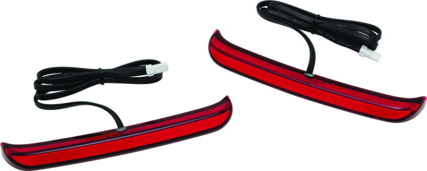 Kuryakyn 2941 Tracer Saddlebag Lights Red Lens