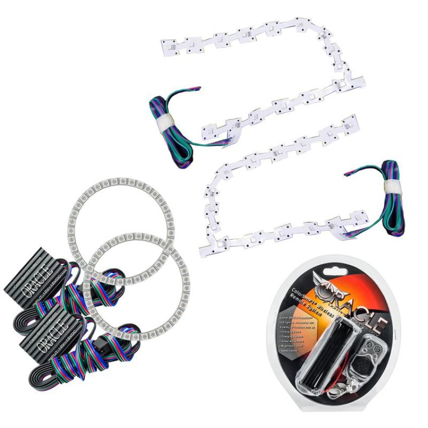 Oracle Lighting 2642-330 ColorSHIFT(tm) Halo Kit, w/ DRL Kit