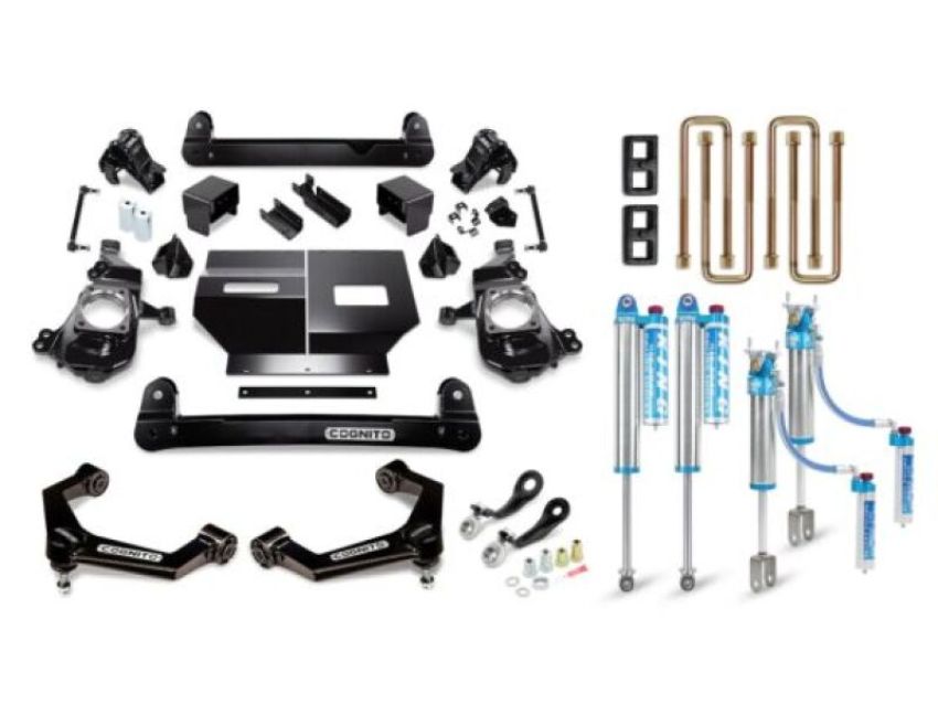 Cognito 510-P1179 20-24 Chevy/GMC Silv/Sierra 2500/3500 HD 2WD/4WD 4in Elite Lift Kit w/ King 2.5 RR Shocks