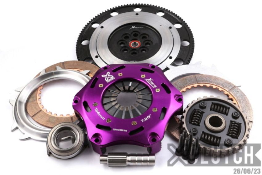 XClutch XKHN18522-2B Clutch - 7.25in Twin Sprung Ceramic