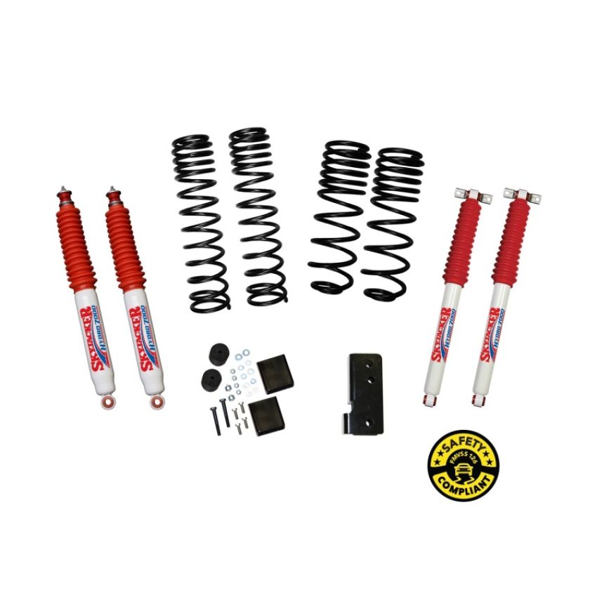 Skyjacker JK20BPHLT 07-18 Jeep Wrangler JK 2 Door 2WD/4WD Long Travel 2in-2.5in Lift Kit w/Hydro 7000 Shocks