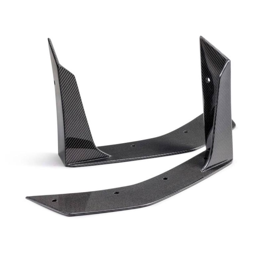 Anderson Composites AC-FBC24FDMU-GT5 2024 Ford Mustang Type-GT5 Carbon Fiber Front Splitter Wickers
