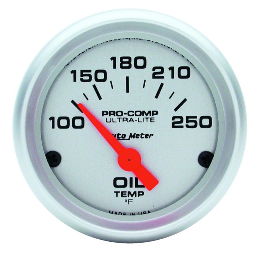 AutoMeter 4347 GAUGE, OIL TEMP, 2 1/16