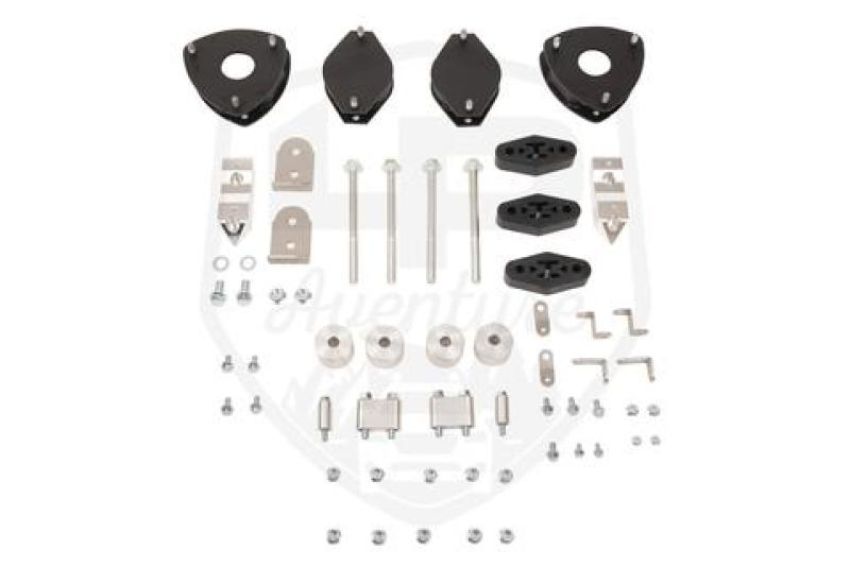 LP Aventure FLP-LIFT-CTA-18-B+OPC 2018+ Subaru Crosstrek (Incl. 2024 Wilderness) 1.5in Lift Kit - Powder Coated
