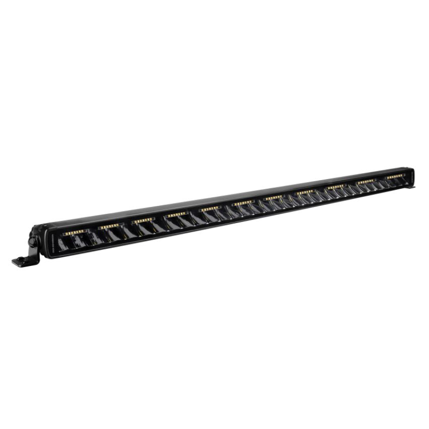Go Rhino 751653212CSS Xplor Blackout Combo Series Sgl Row LED Light Bar w/Amber (Side/Track Mount) 31.5in. - Blk