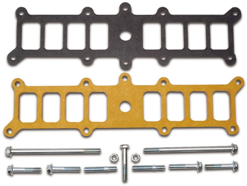 EDELBROCK EDE8727 Ford Manifold Spacer Kit Fits #'s 3821 & 7126