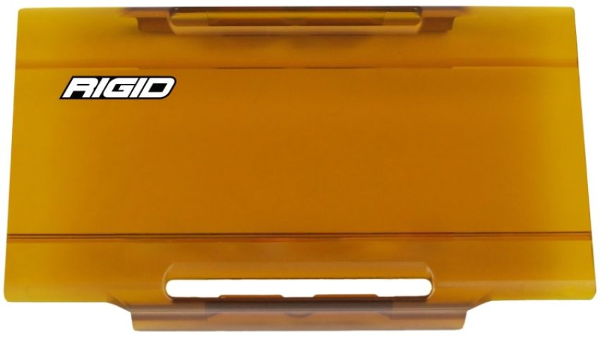 Rigid Industries 6in E-Series Light Cover - Amber