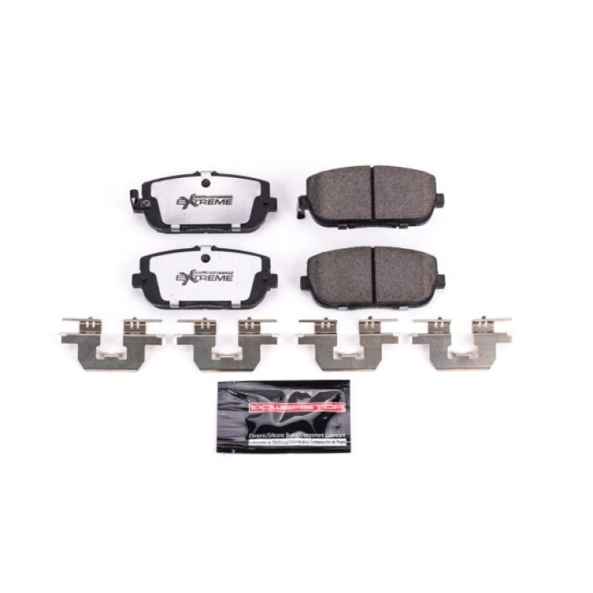 PowerStop Z26-1180 PowerStop - Z26 Performance Carbon-Fiber Ceramic Brake Pads with Hardware Kit